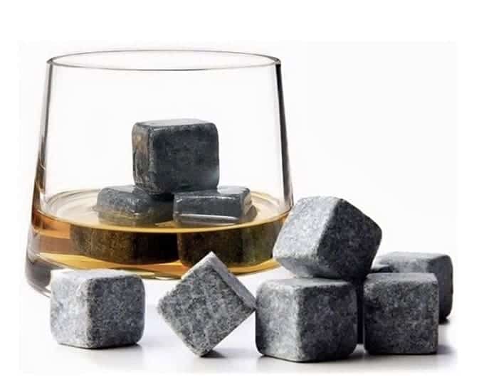 Merchandising for beverage manufacturer, stone ice cubes